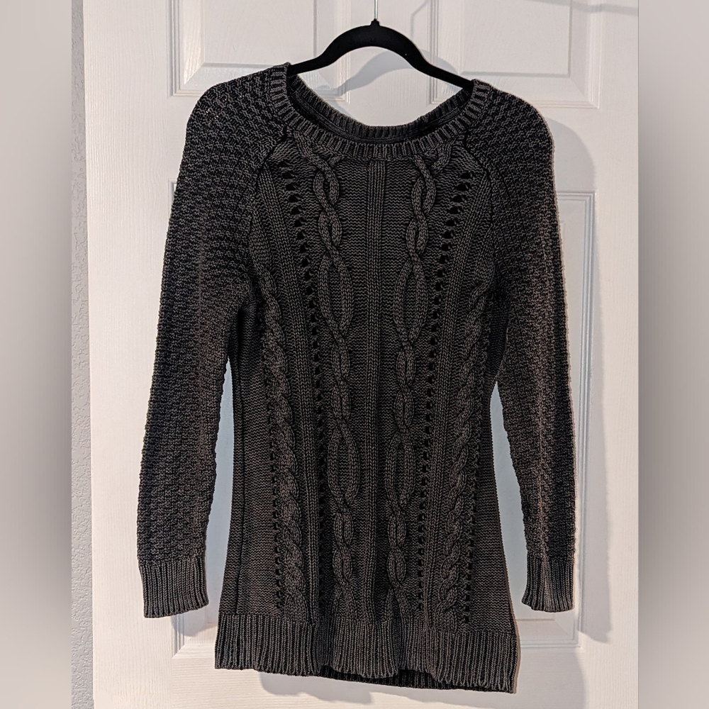 Ruff Hewn Sweater Charcoal color Size Medium